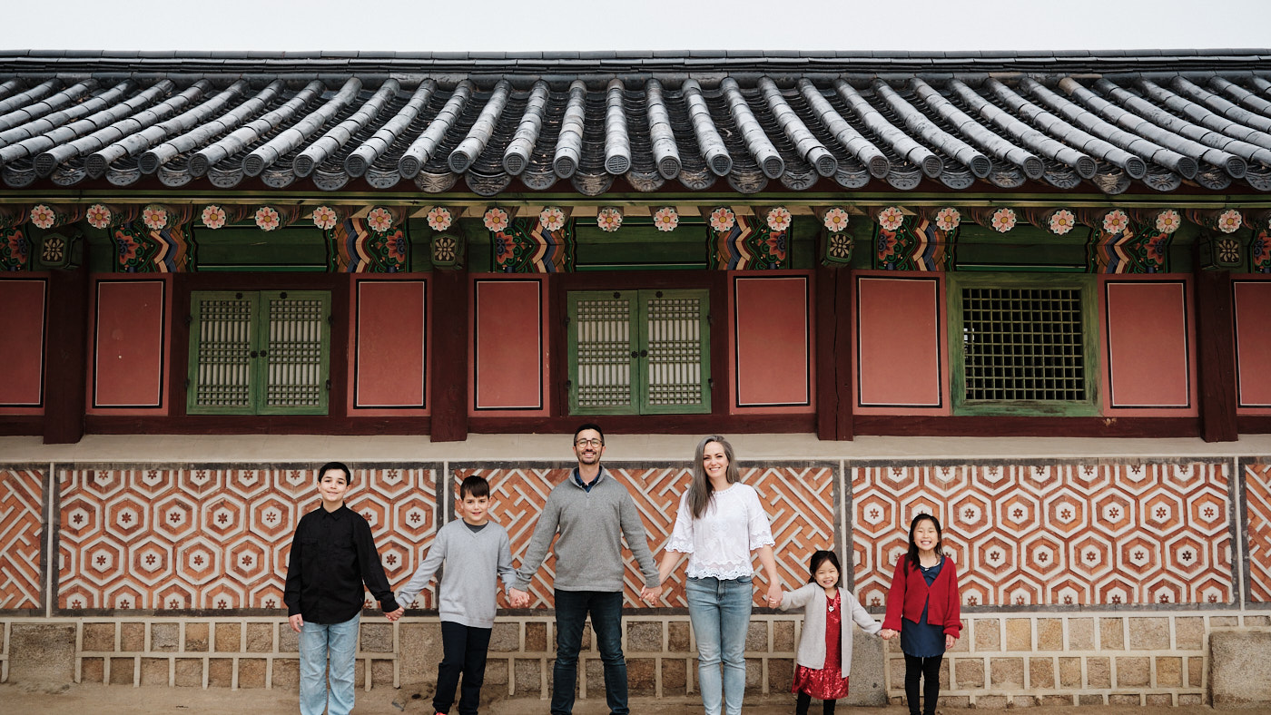 Family Pictures at Gyeongbokgung