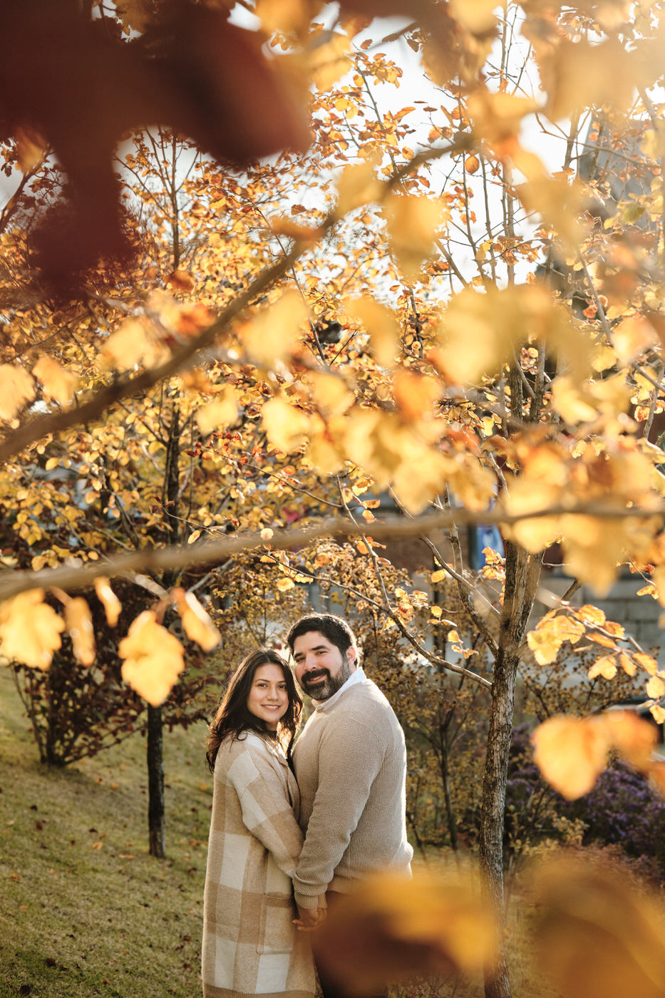 Autumn Engagement Photography in Seoul