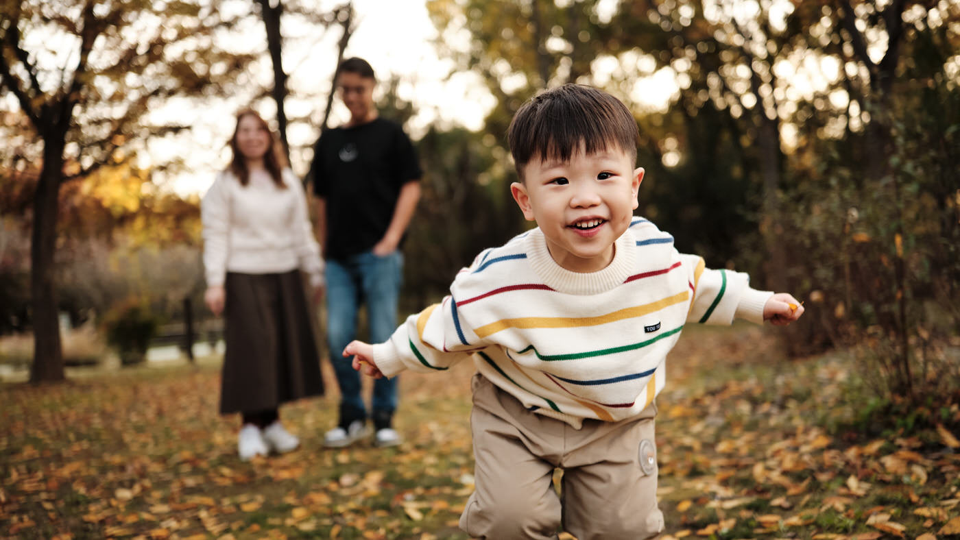 Seoul Autumn Family Photos