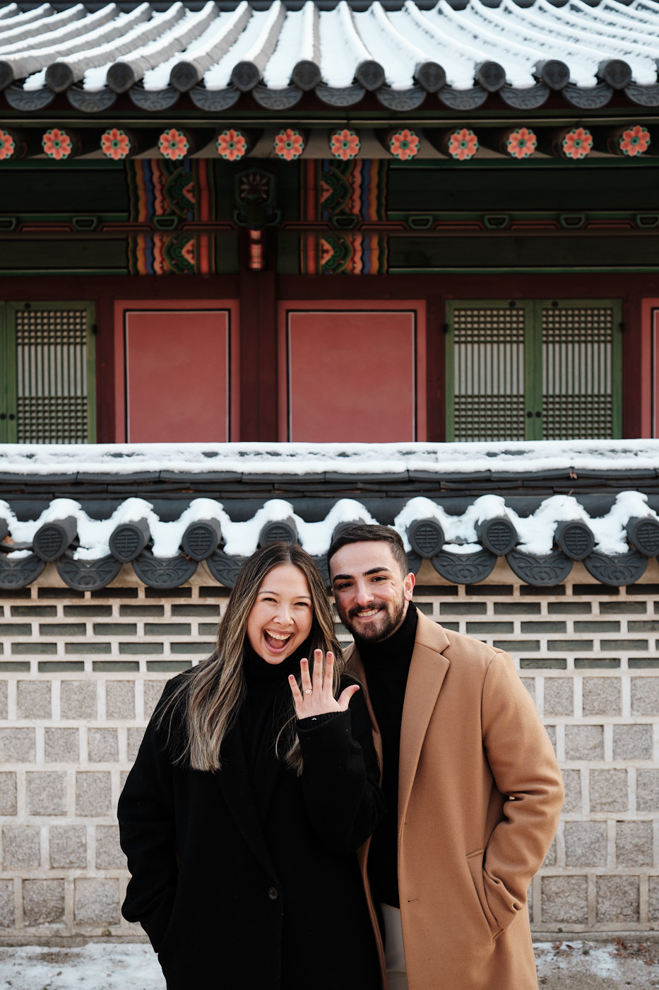 Winter Proposal in Seoul