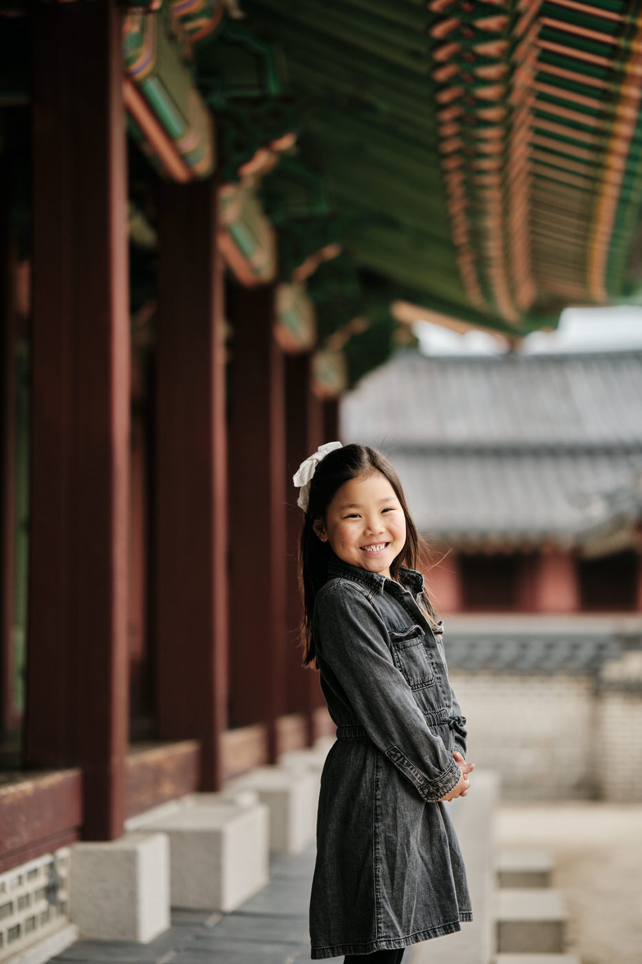 Family Portraits - Seoul Palace in Spring