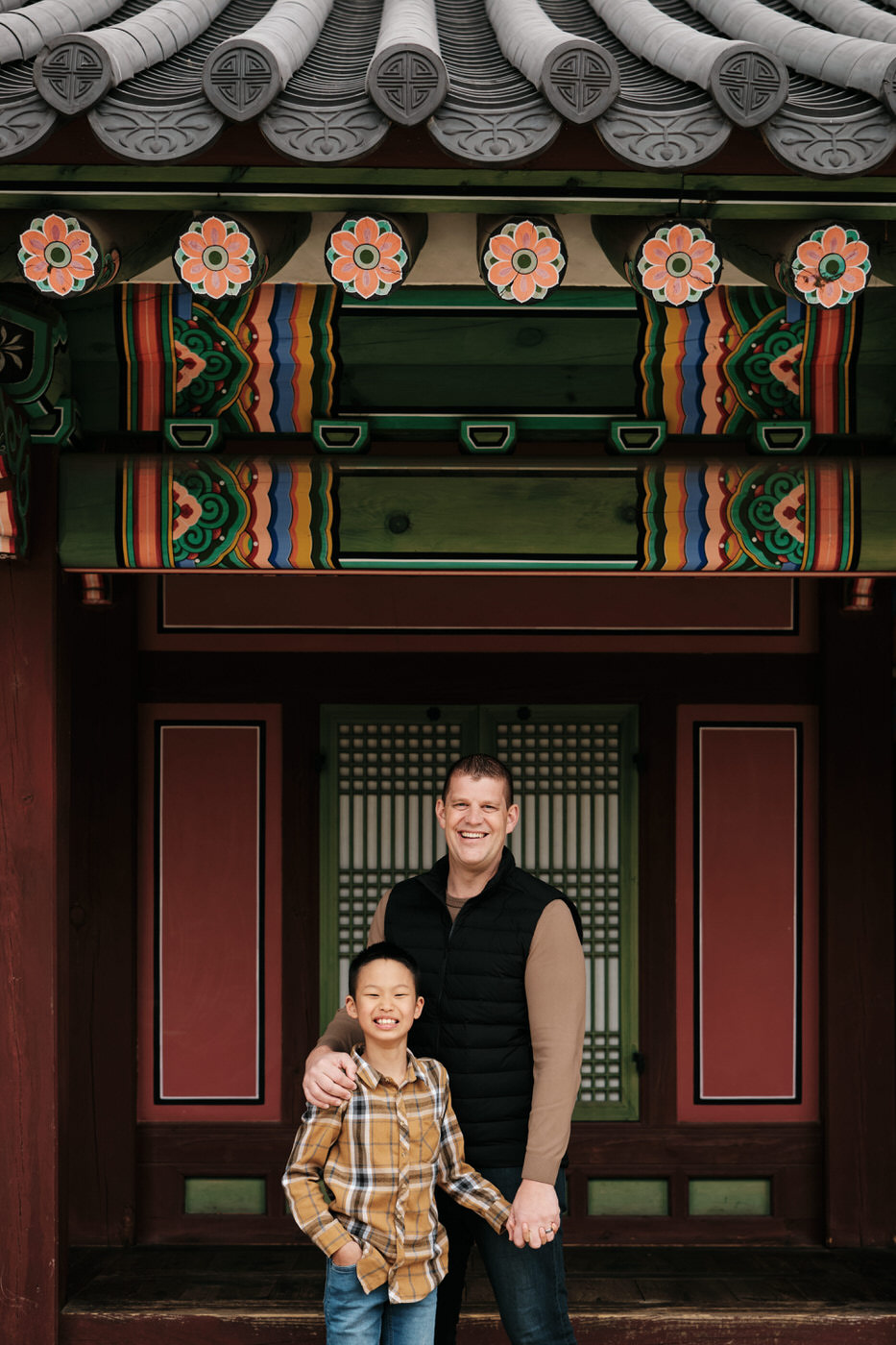 Family Portraits in Spring - Korea Photographer