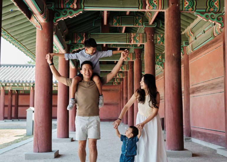 Candid Family Photographer in Seoul, Korea