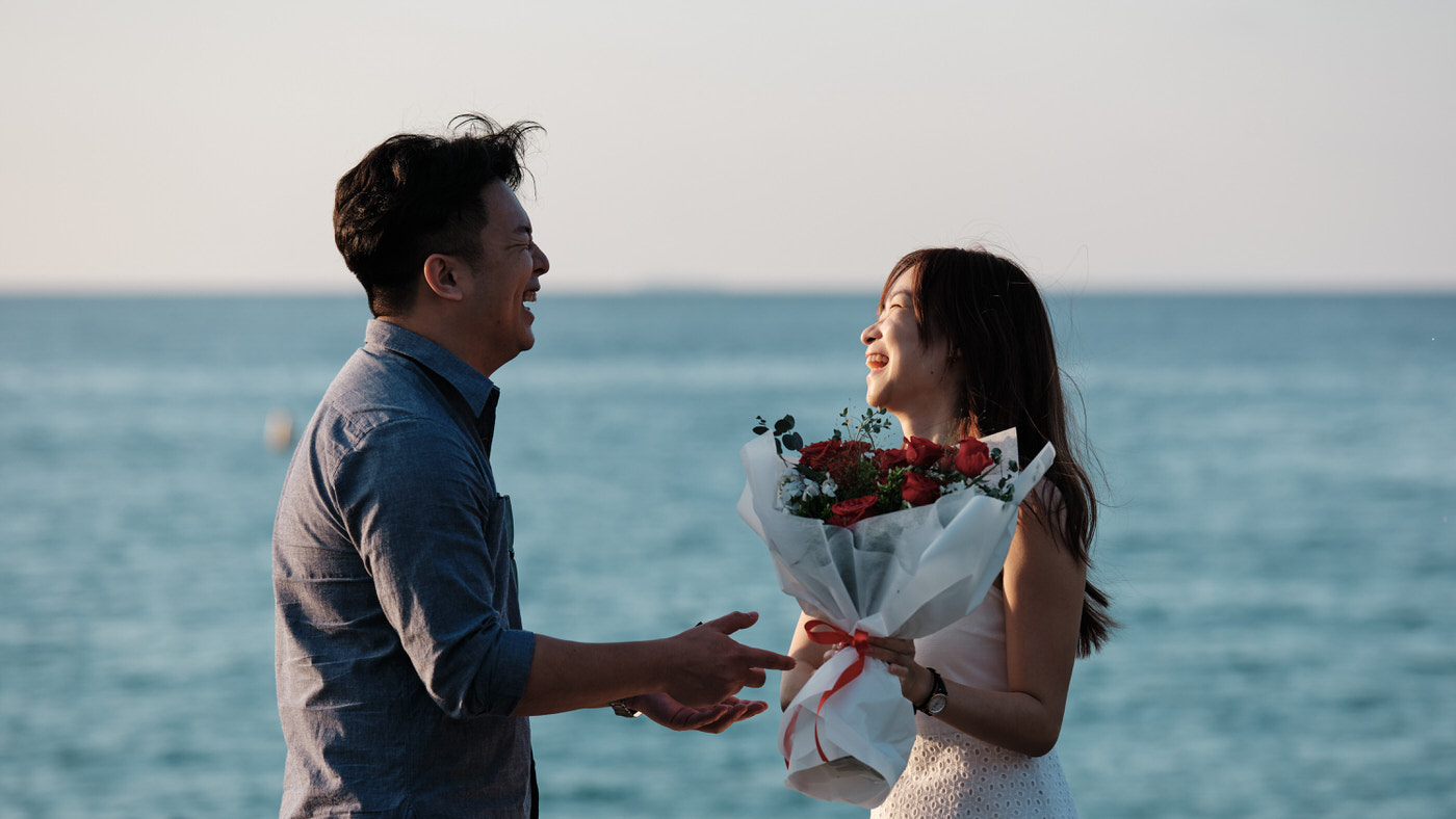 Hamdeok Beach Sunset Proposal