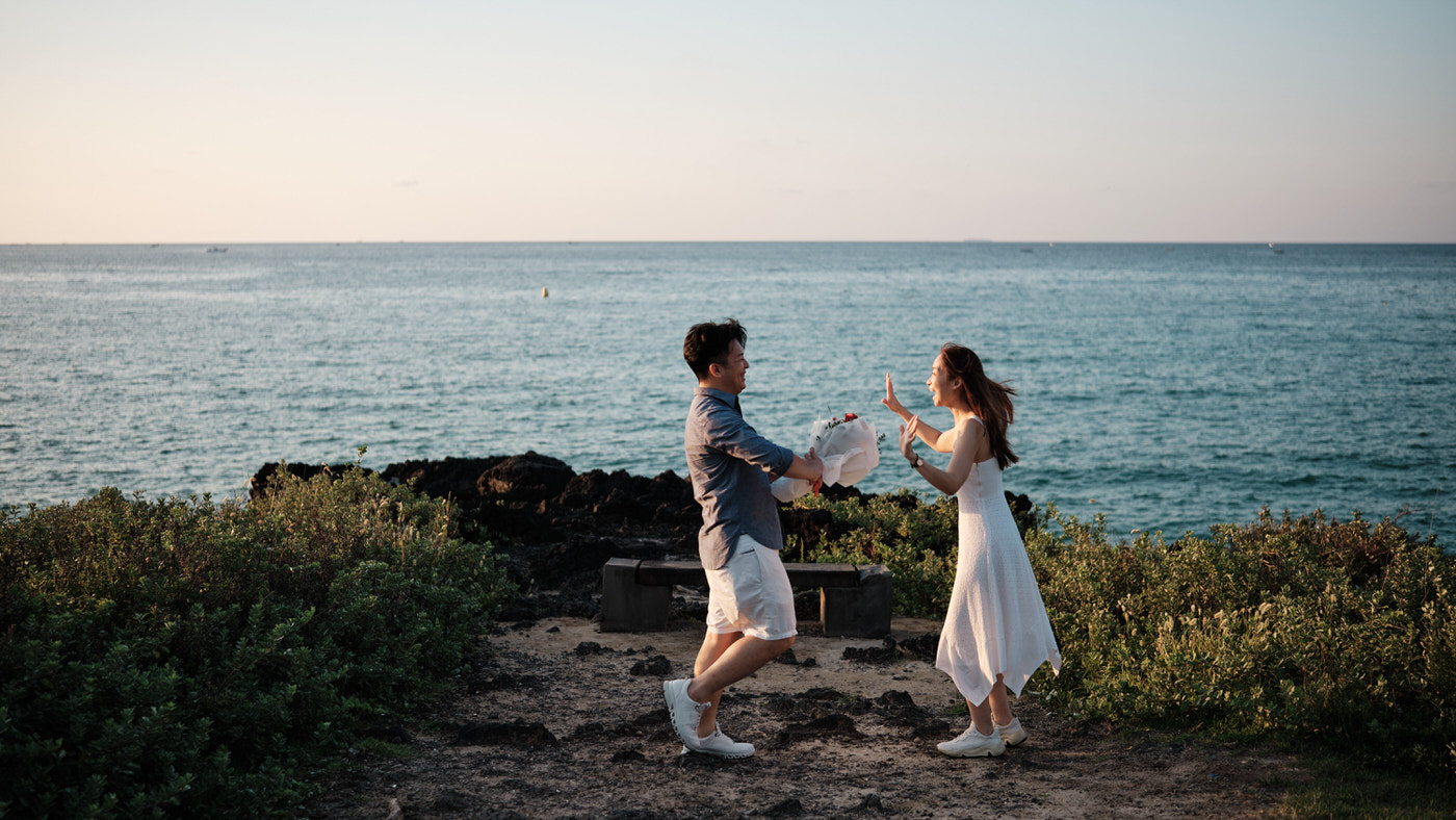Jeju Island Proposal Photographer