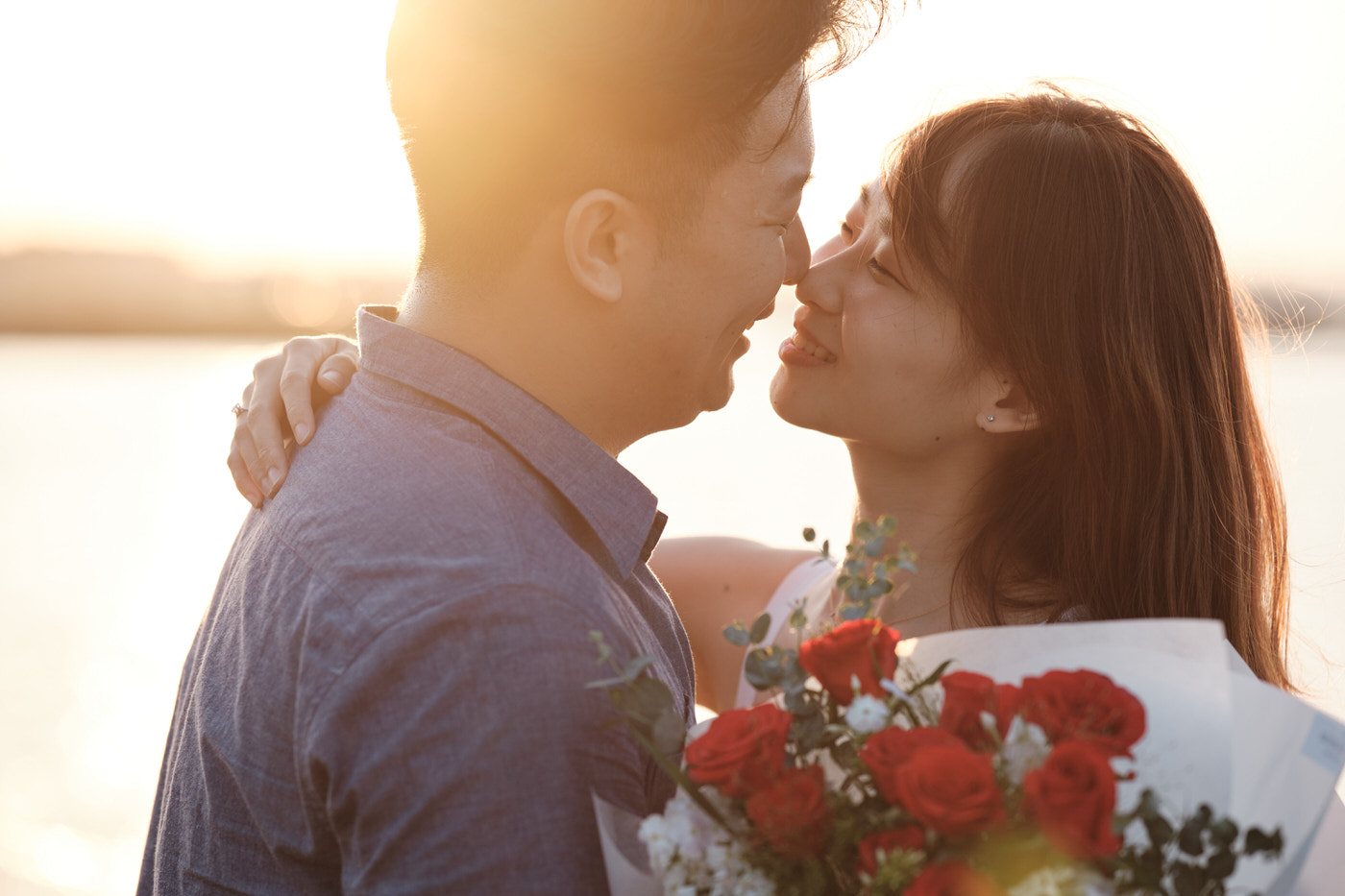 Hamdeok Beach Pre-Wedding at Sunset