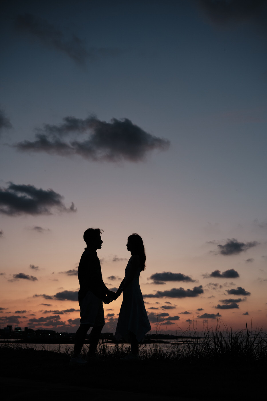 Sunset Couple Photos - Korea Photographer