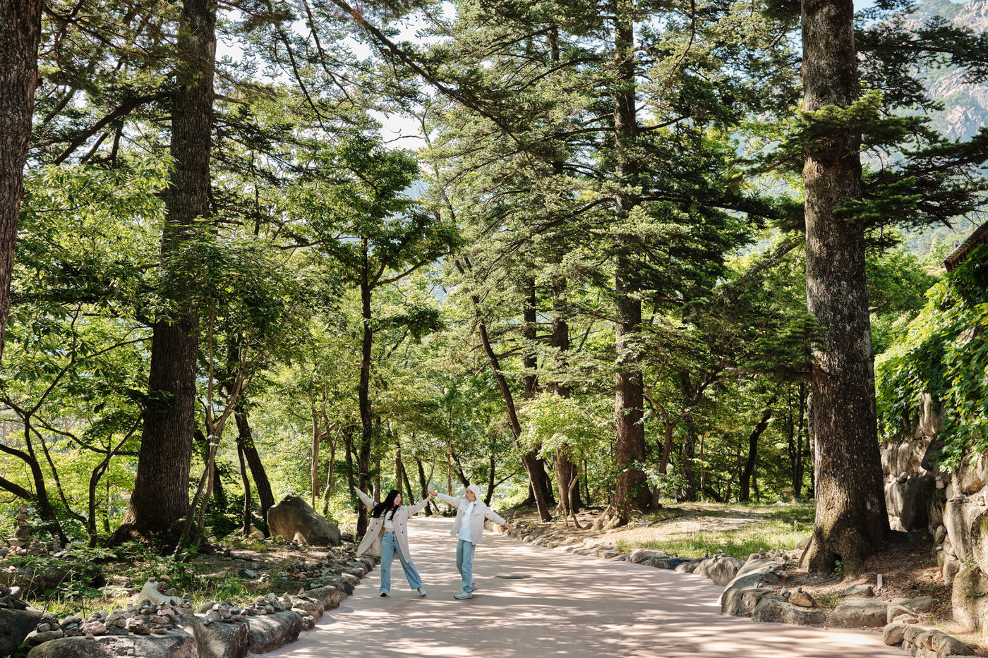Couple Photos in Seoraksan National Park, Korea