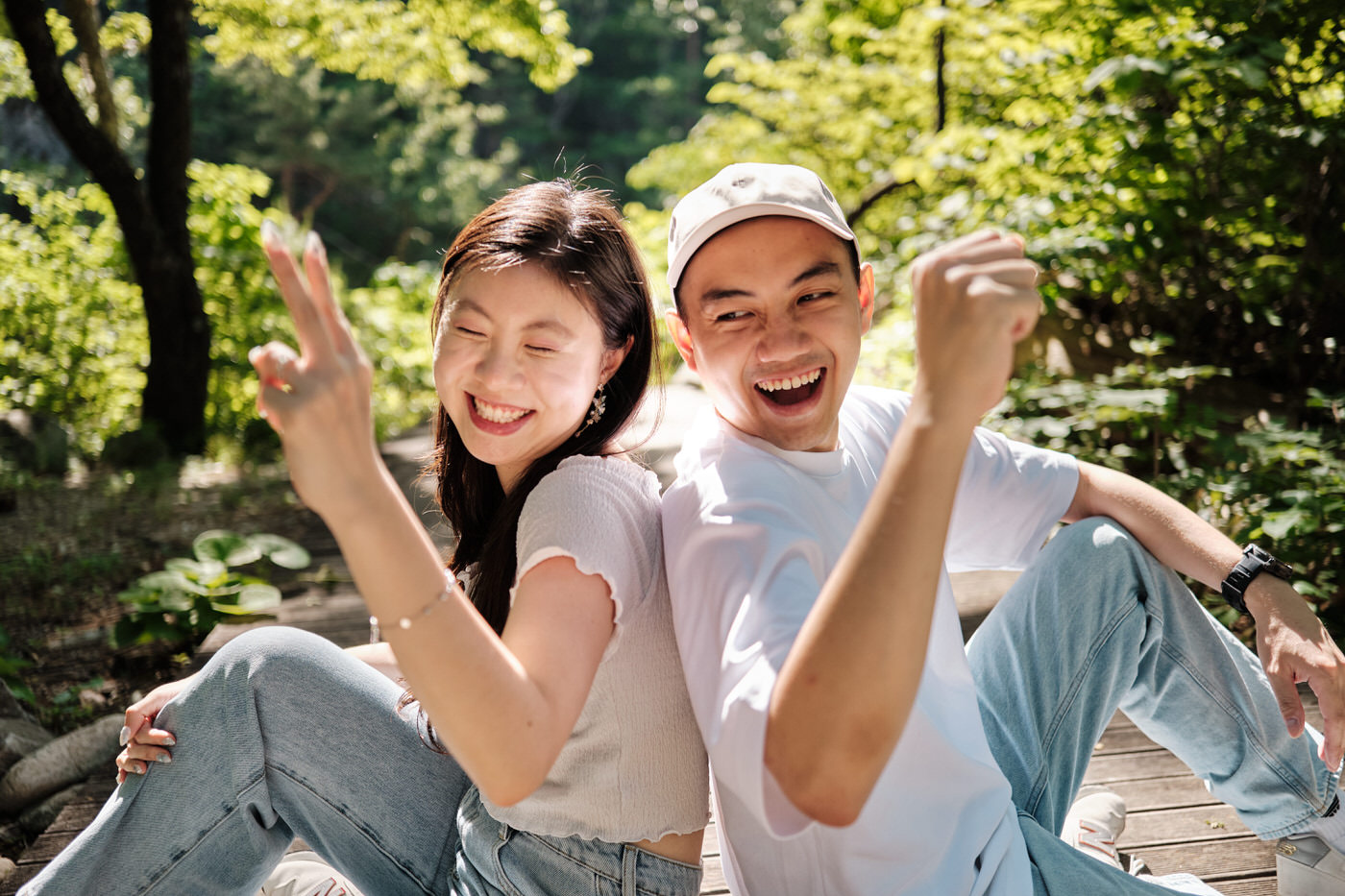 Post Proposal Candid Pre-Wedding Photographer