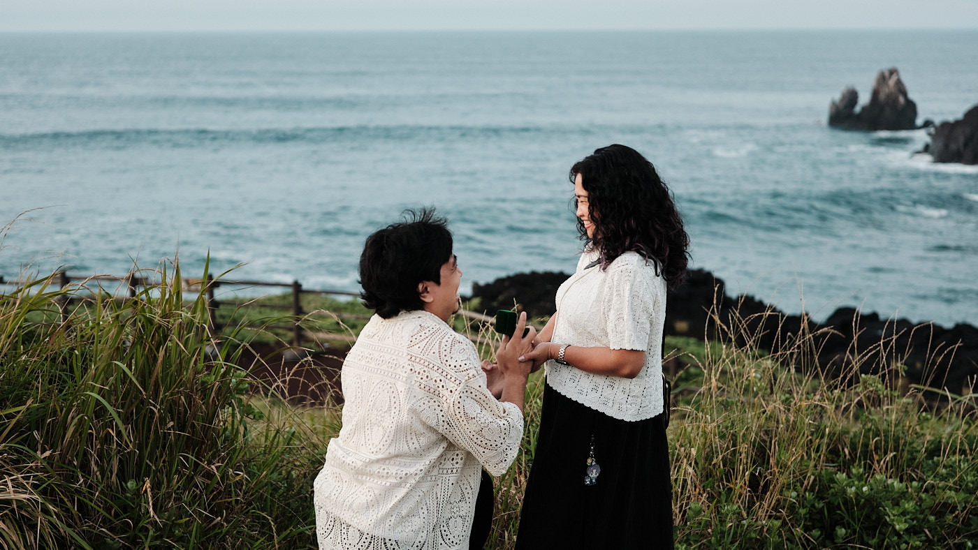 Jeju Island Proposal Photographer - Sunrise