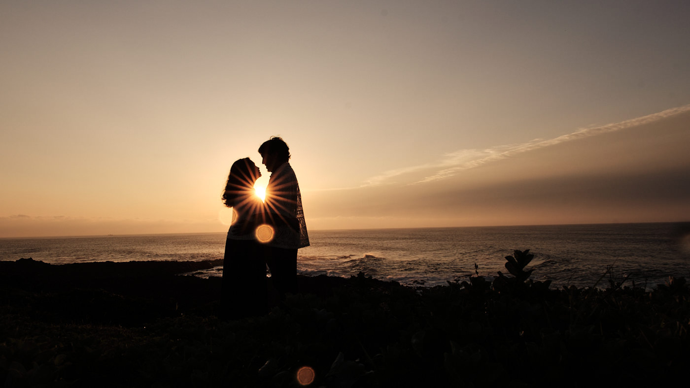 Sunrise Engagement on Jeju Island - Korea Photographer