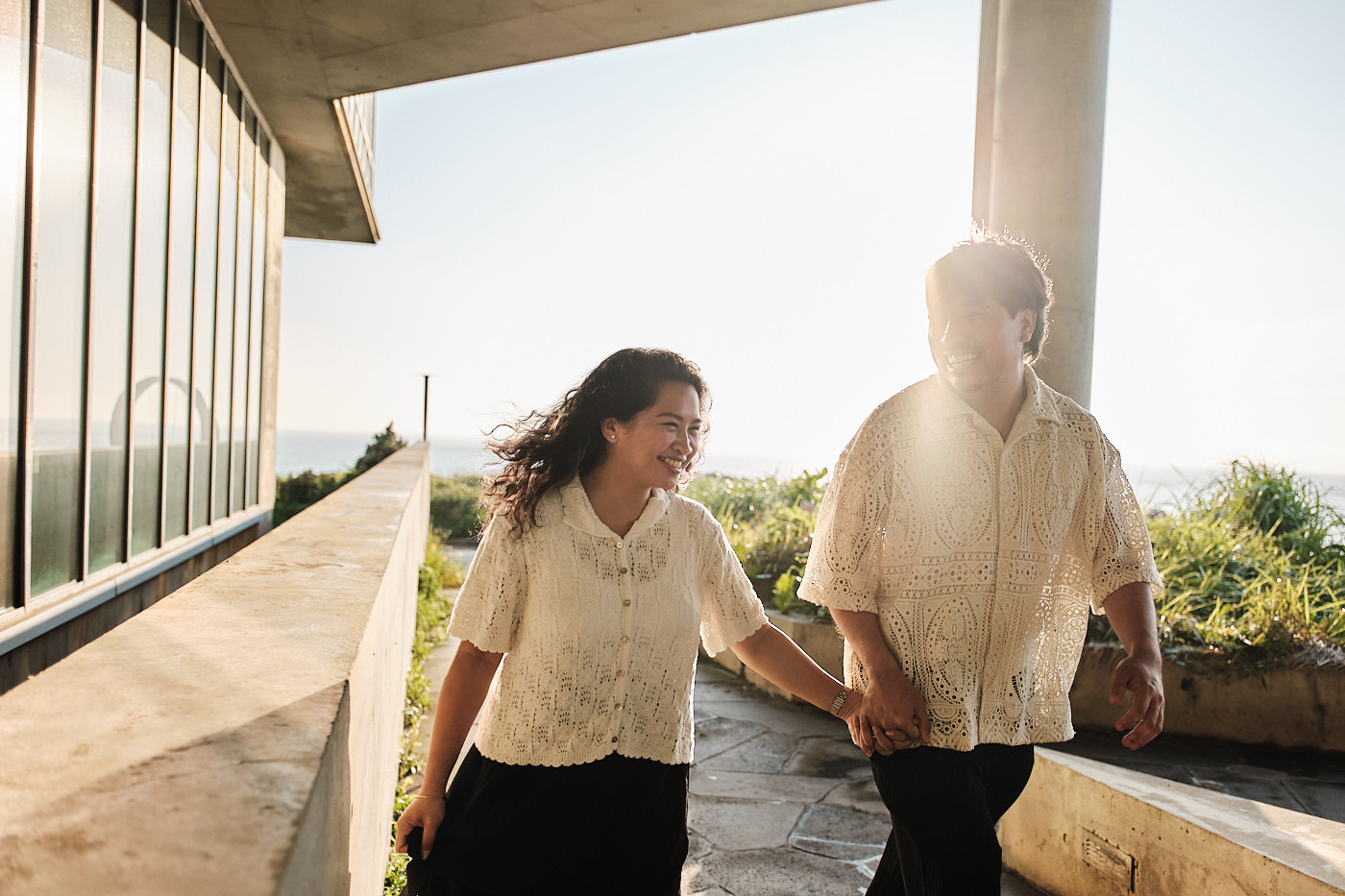 Proposal on Jeju Island at Sunrise